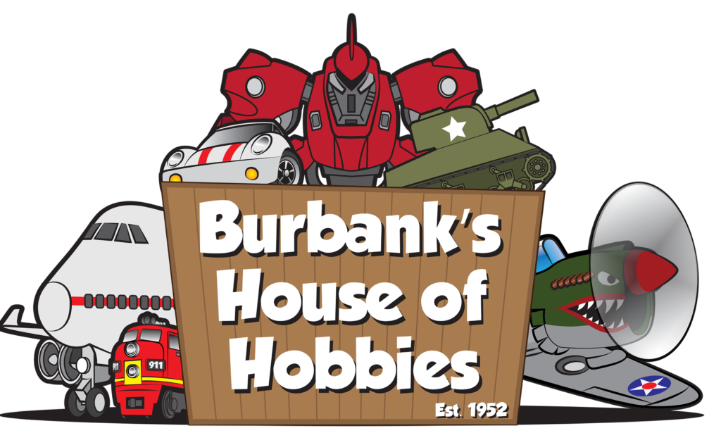 burbank house of hobbies logo