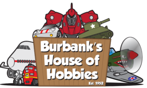 burbank house of hobbies logo