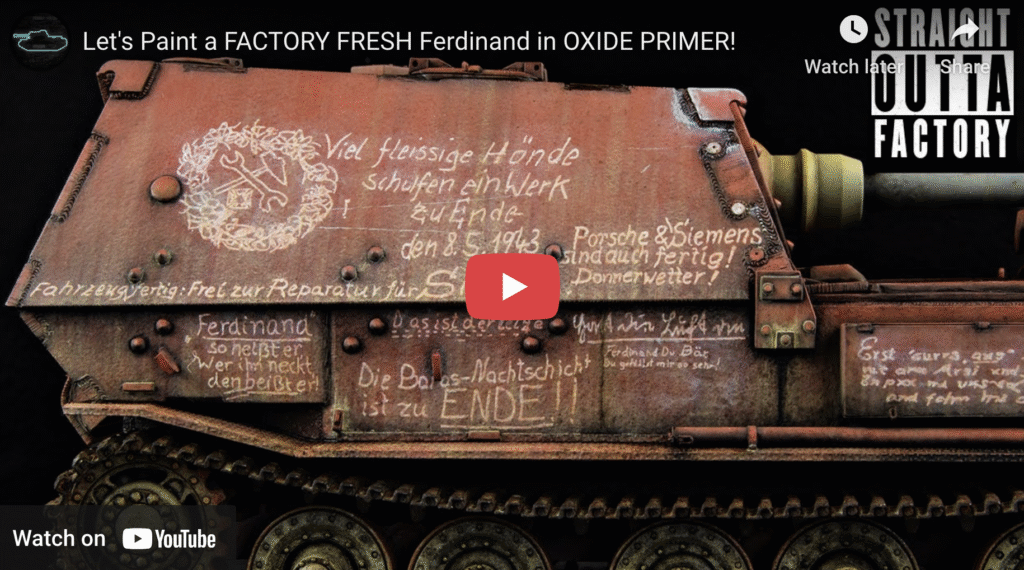 Let's Paint a FACTORY FRESH Ferdinand in OXIDE PRIMER!